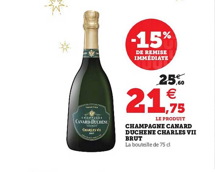 champagne canard duchêne charles VII brut