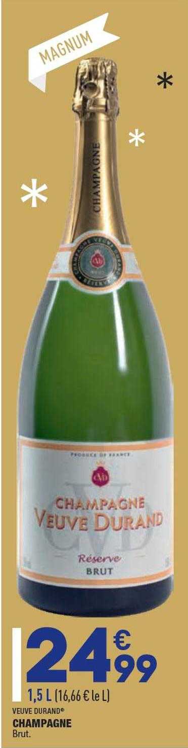Champagne Veuve Durand