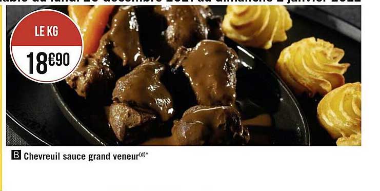 chevreuil sauce grand veneur