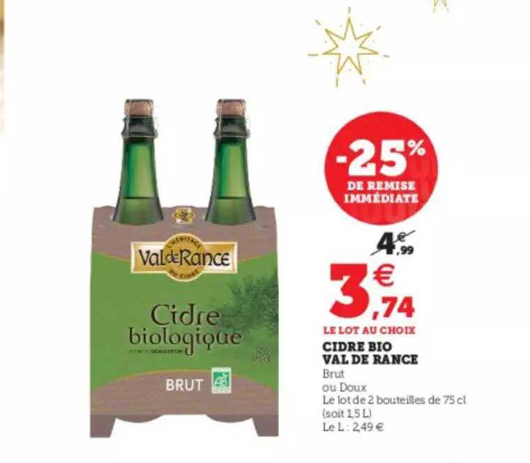 cidre bio val de rance