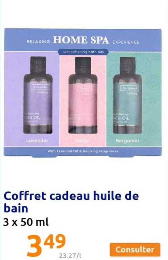 Coffret Cadeau Huile De Bain