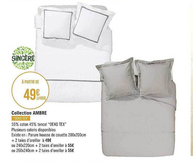 Collection Ambre Sincère