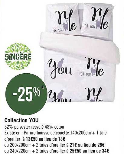 collection you sincère