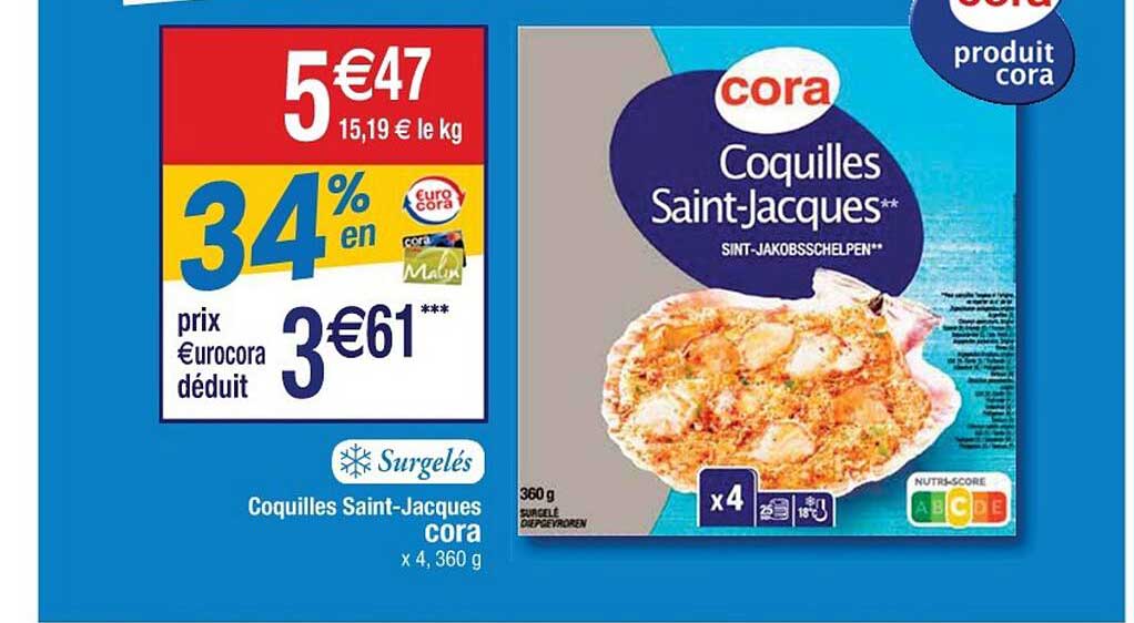 coquilles saint-jacques cora