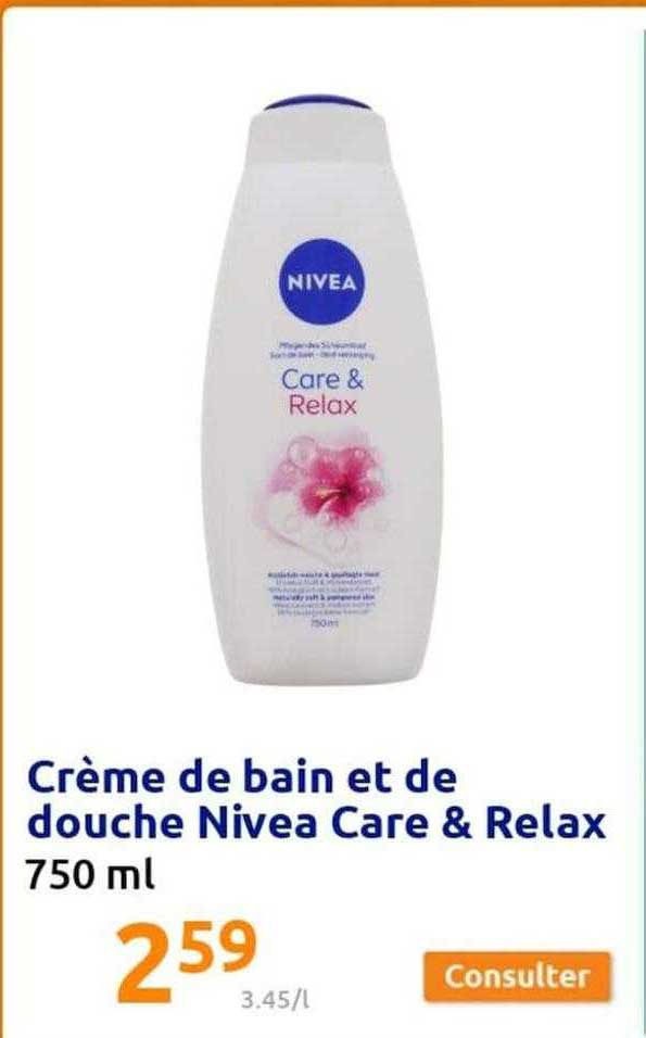 Crème De Bain Et De Douche Nivea Care & Relax