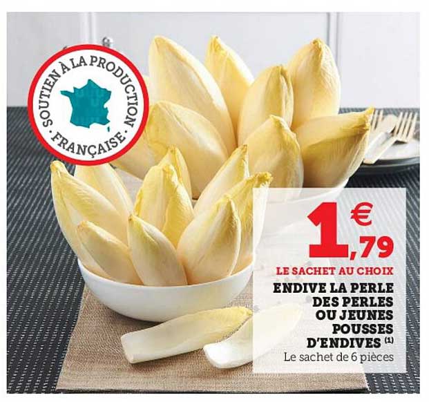 Endive La Perle Des Perles Ou Jeunes Pousses D'endives