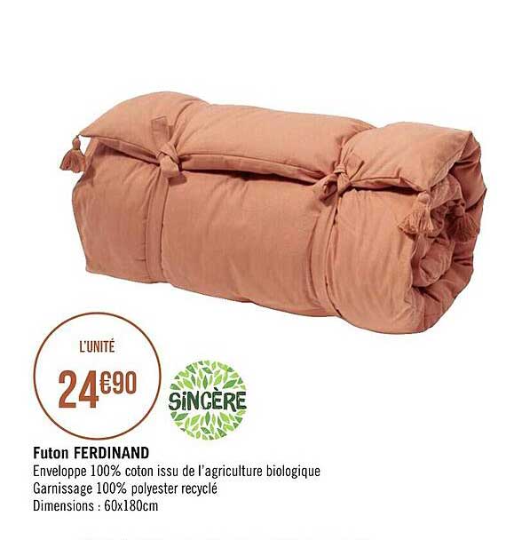 futon ferdinand sincère
