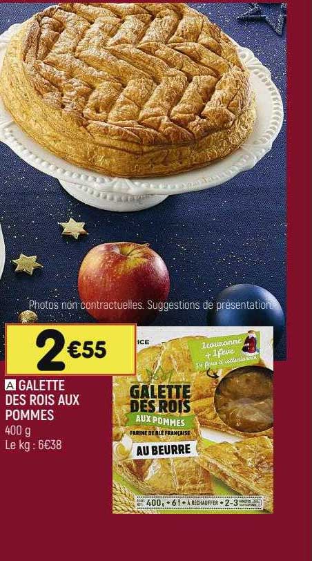 galette des rois aux pommes