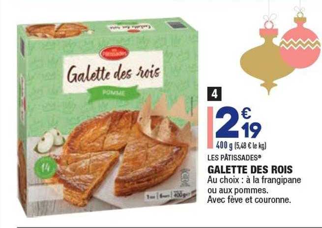 galette des rois les pâtissades