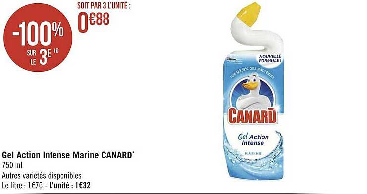 Gel Action Intense Marine Canard