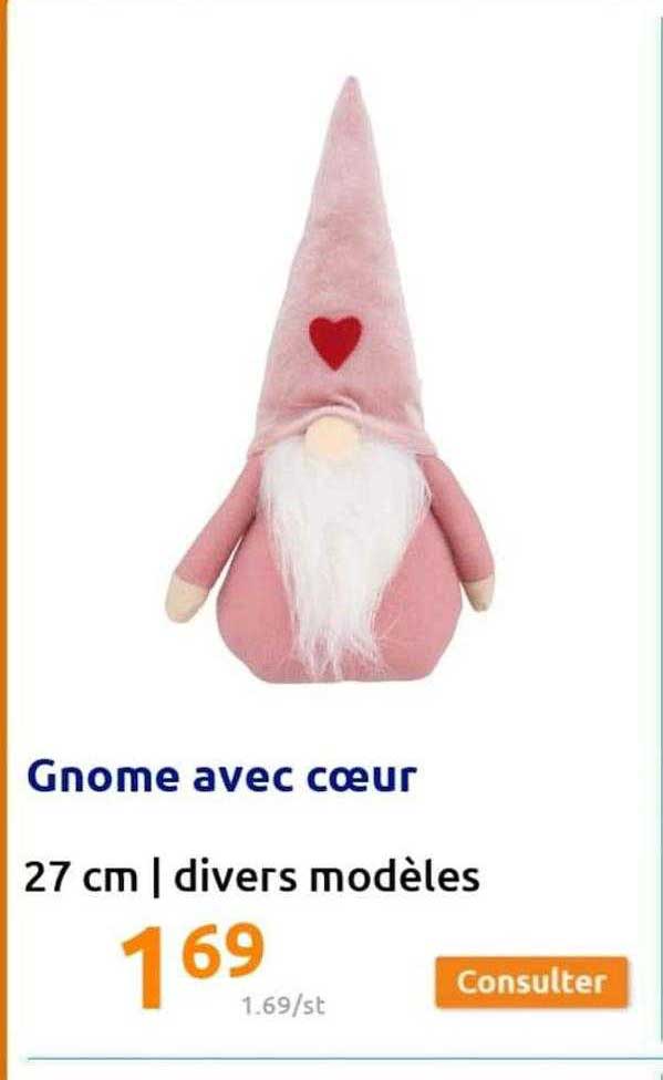 gnome avec cœur