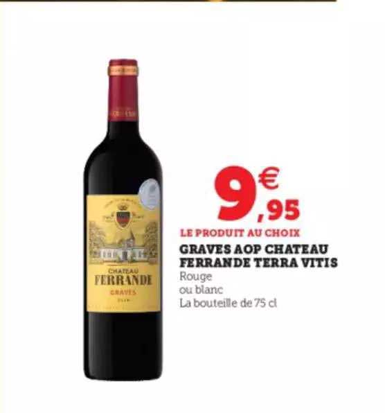 graves aop château ferrande terra vitis