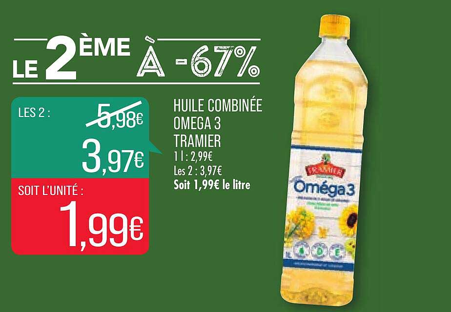 huile combinée oméga 3 tramier