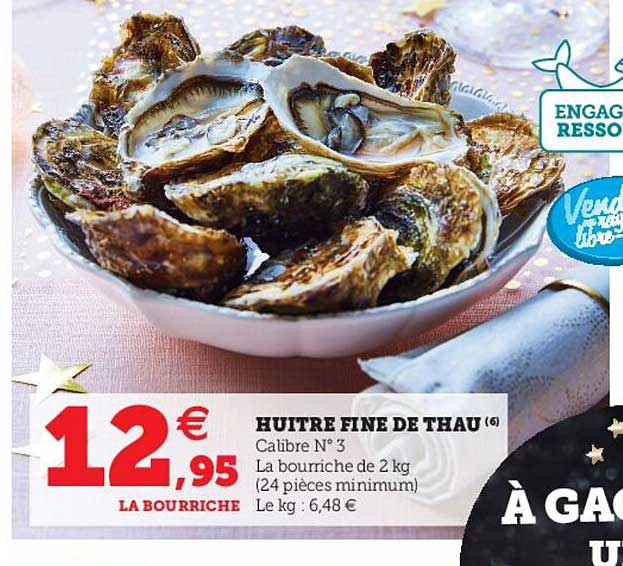 huître fine de thau