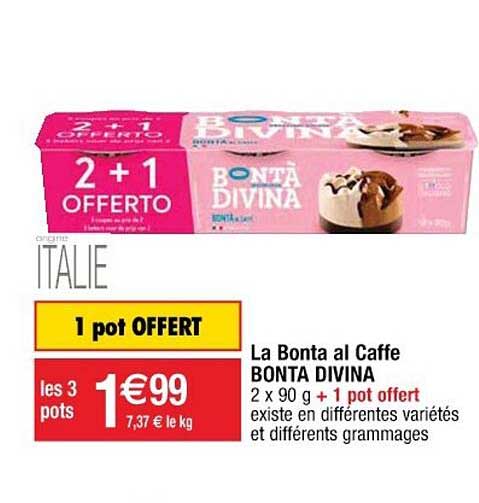 la bonta al caffe bonta divina