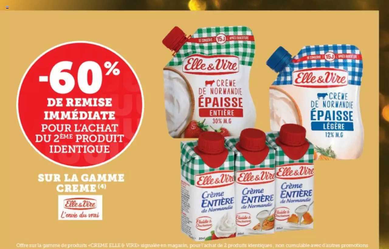 La Gamme Crème Elle & Vire