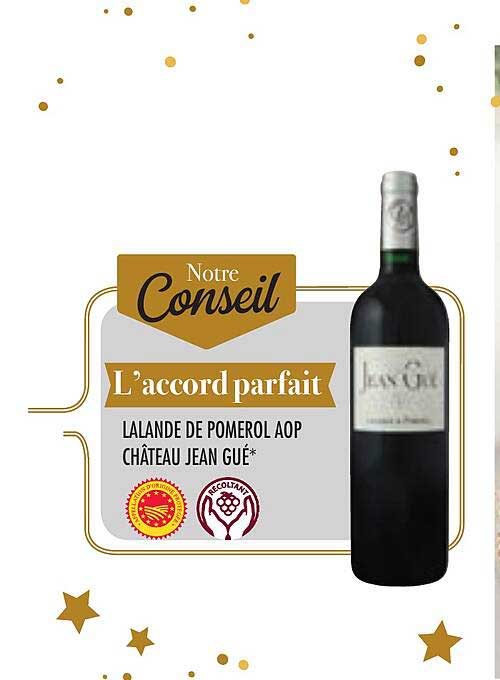 lalande de pomerol aop château jean gué