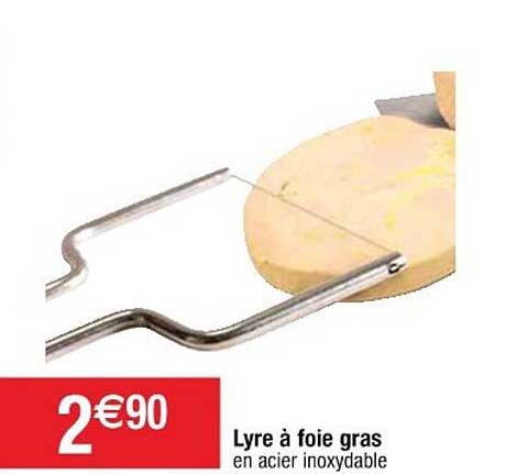 lyre à foie gras