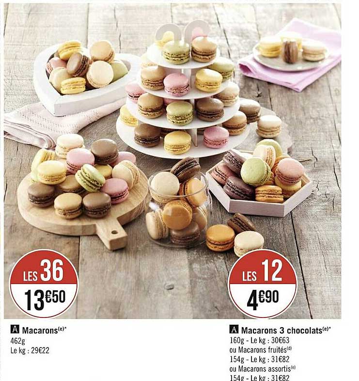 Macarons, Macarons 3 Chocolats