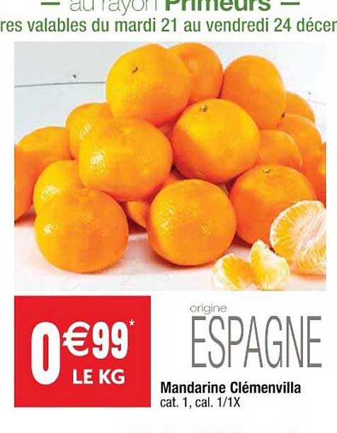 mandarine clémenvilla