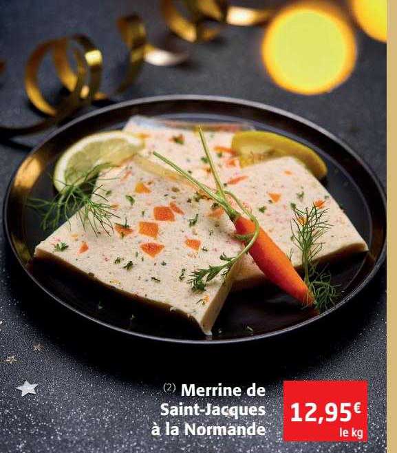 merrine de saint-jacques à la normande