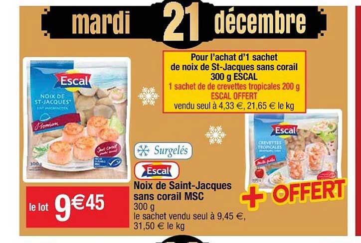 noix de saint-jacques sans corail msc