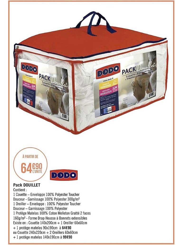 Pack Douillet Dodo