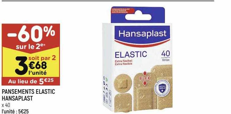 pansements elastic hansaplast