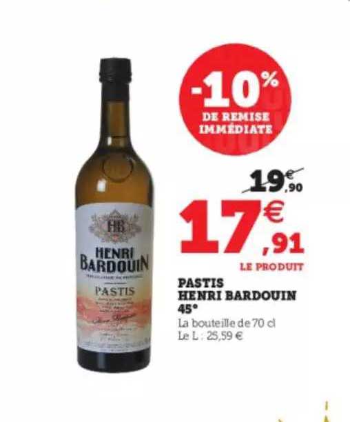 pastis henri bardouin