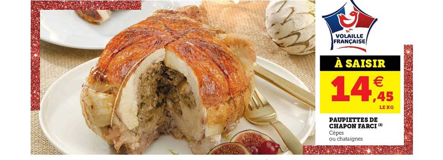 paupiettes de chapon farci