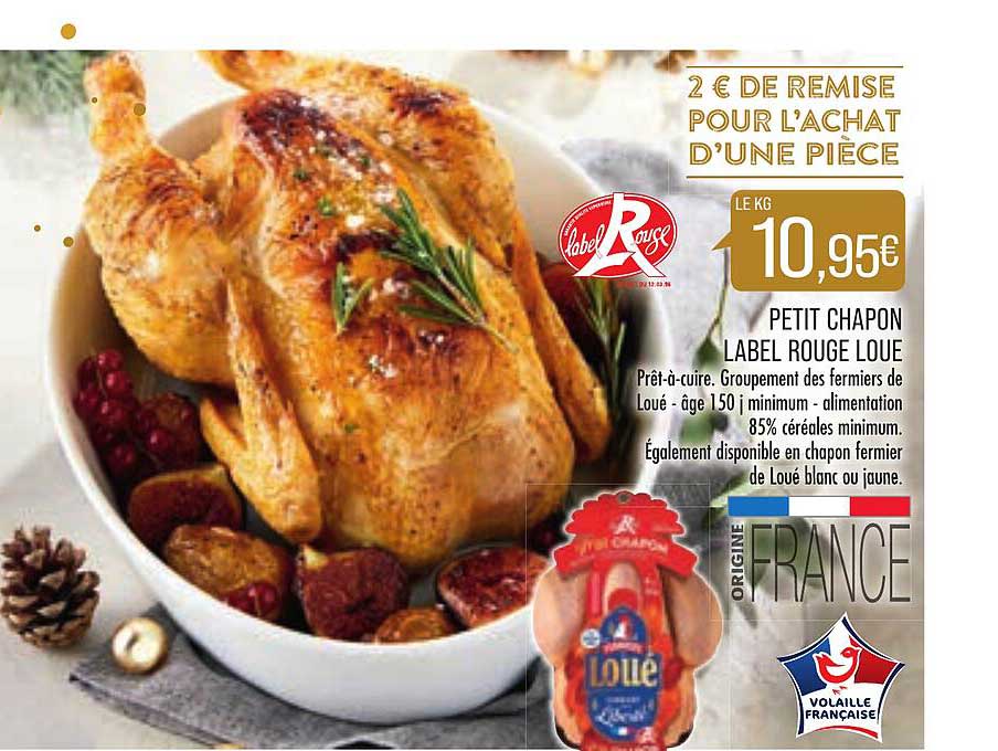 petit chapon label rouge loué