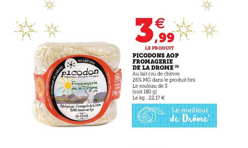 picodons aop fromagagerie de la drome