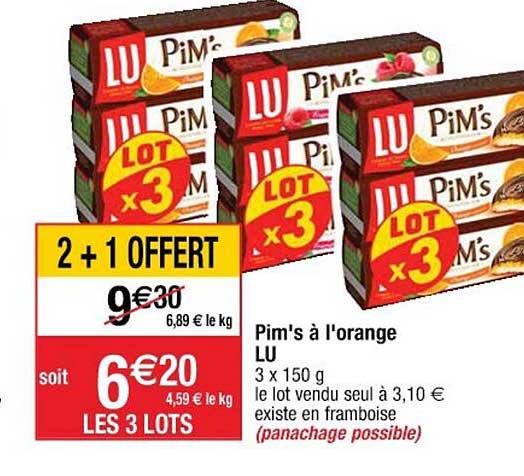 pim's à l'orange lu