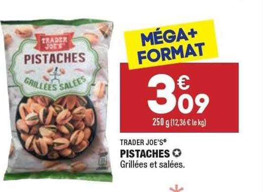 Pistaches Trader Joe's