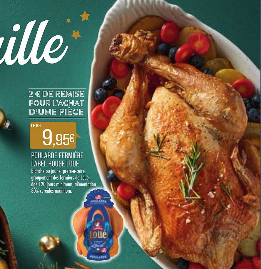 poularde fermière label rouge loué