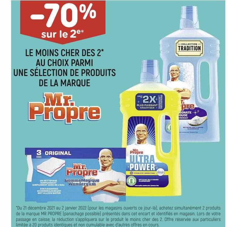 produits de la marque mr. propre