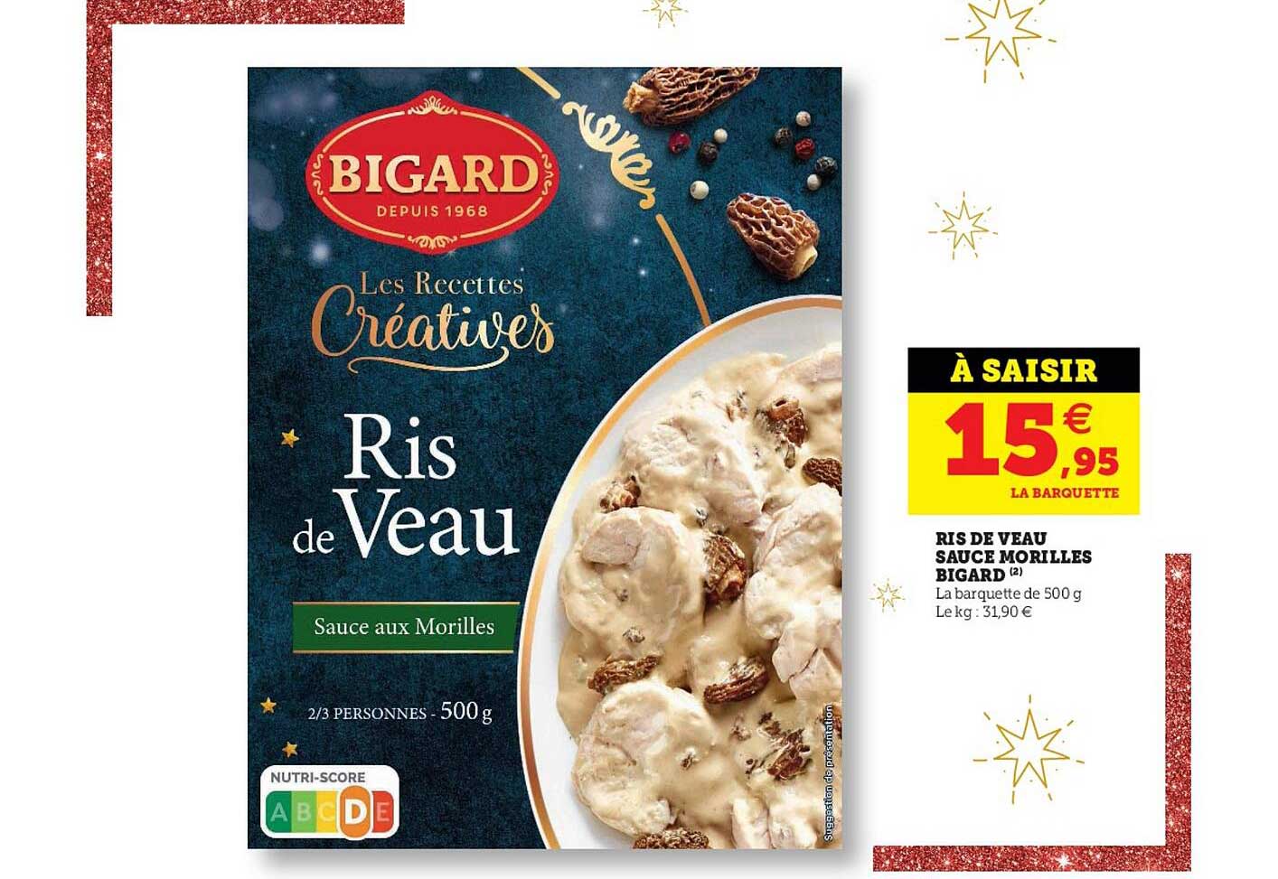 ris de veau sauce morilles bigard