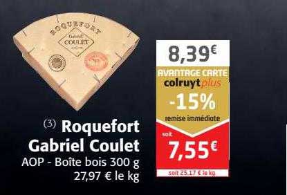 roquefort gabriel coulet