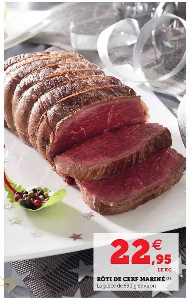 Rôti De Cerf Mariné