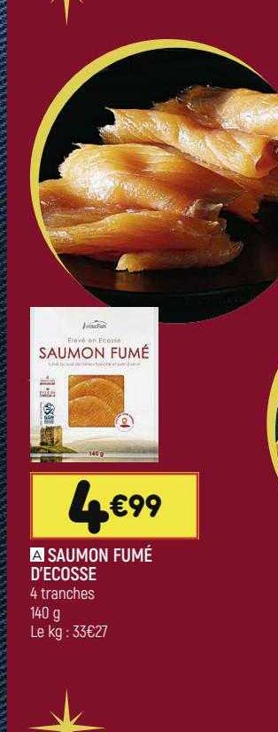 saumon fumé d'écosse