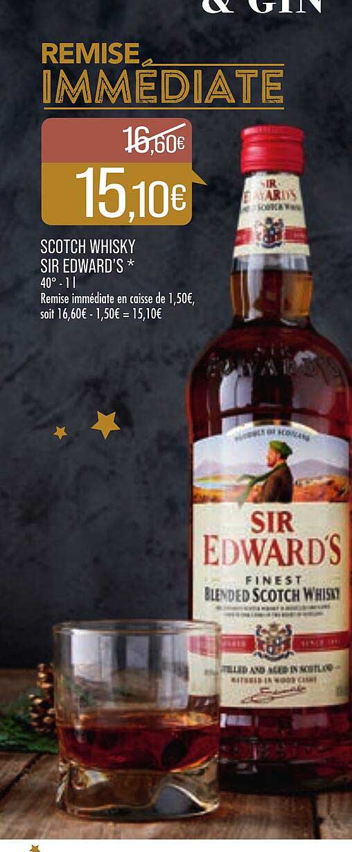 scotch whisky sir edward's