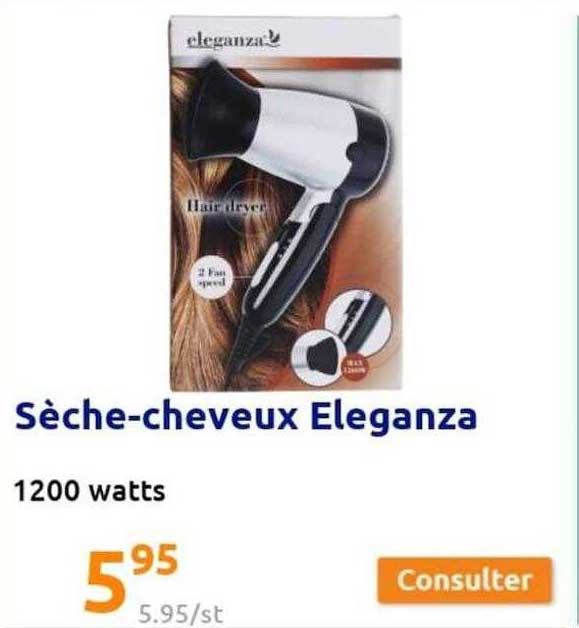 sèche-cheveux eleganza