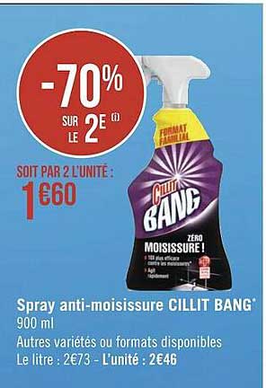 spray anti-moisissure cillit bang