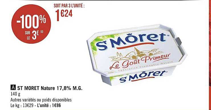 st môret nature 17,8% m.g.