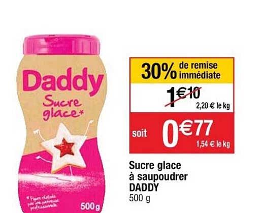 Sucre Glace à Saupoudrer Daddy
