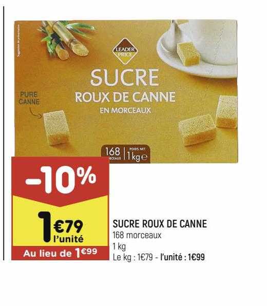sucre roux de canne