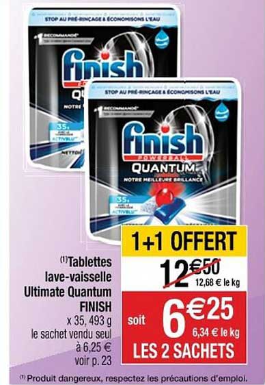 tablettes lave-vaisselle ultimate quantum finish