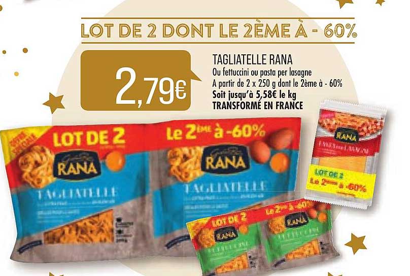 Tagliatelle Rana