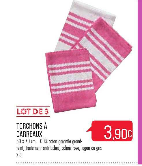 Torchons à Carreaux