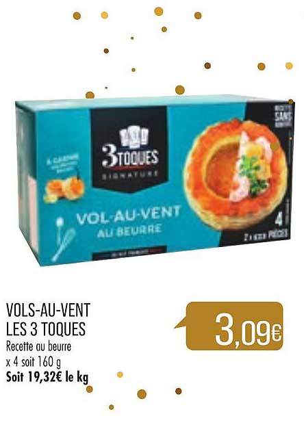 vols-au-vent les 3 toques